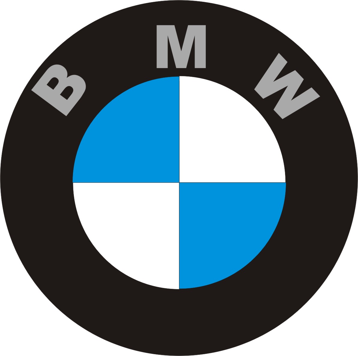 What is the meaning of bmw car logo #3