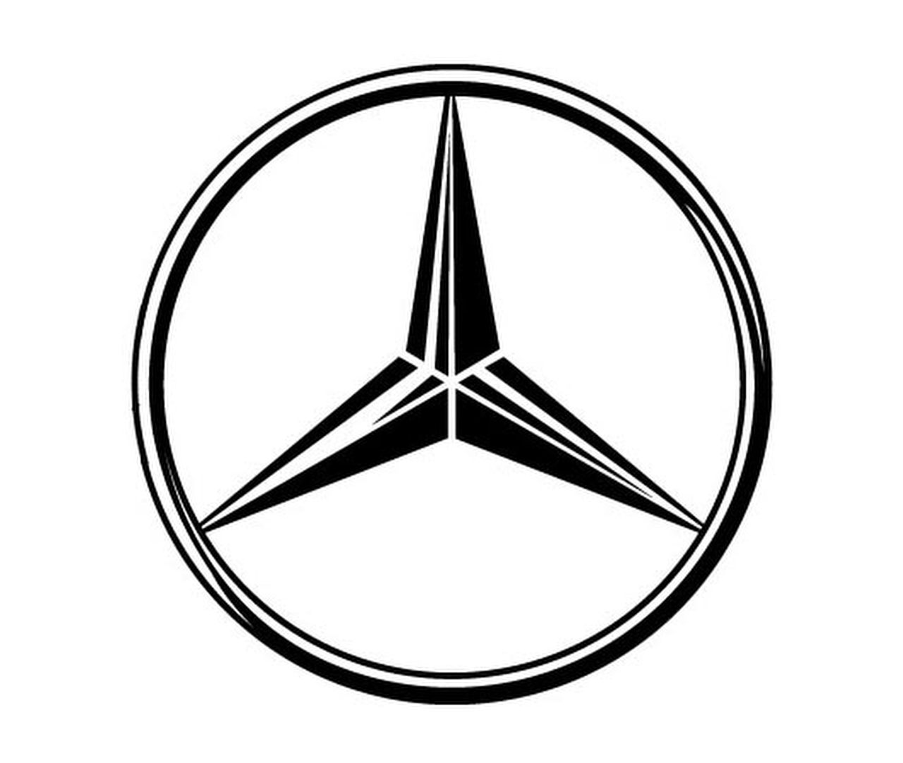Mercedes brand logo history #7