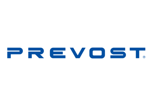 Canadian car brands Prevost logotype