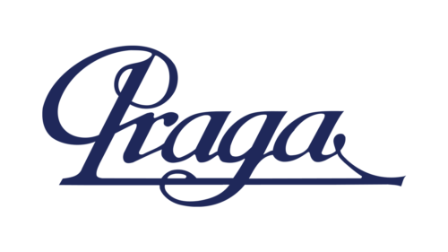 Czech car brands Praga logo