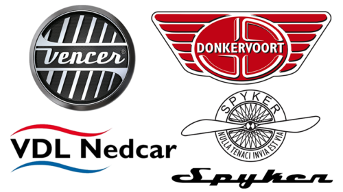 Dutch car brands logotypes