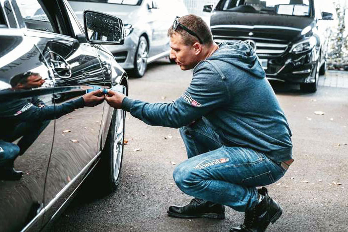 Inspection of a used car upon purchase